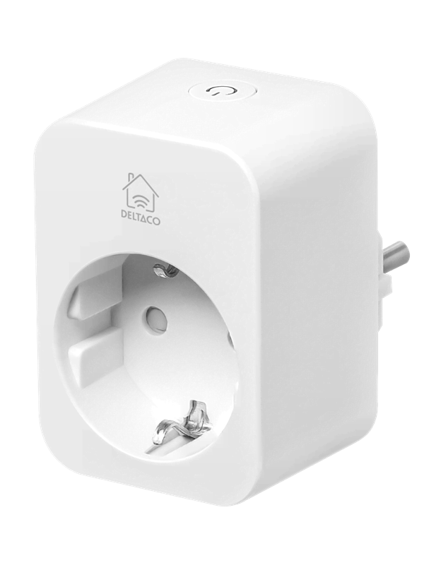Deltaco Smart kontakt med energiövervakning, 16A