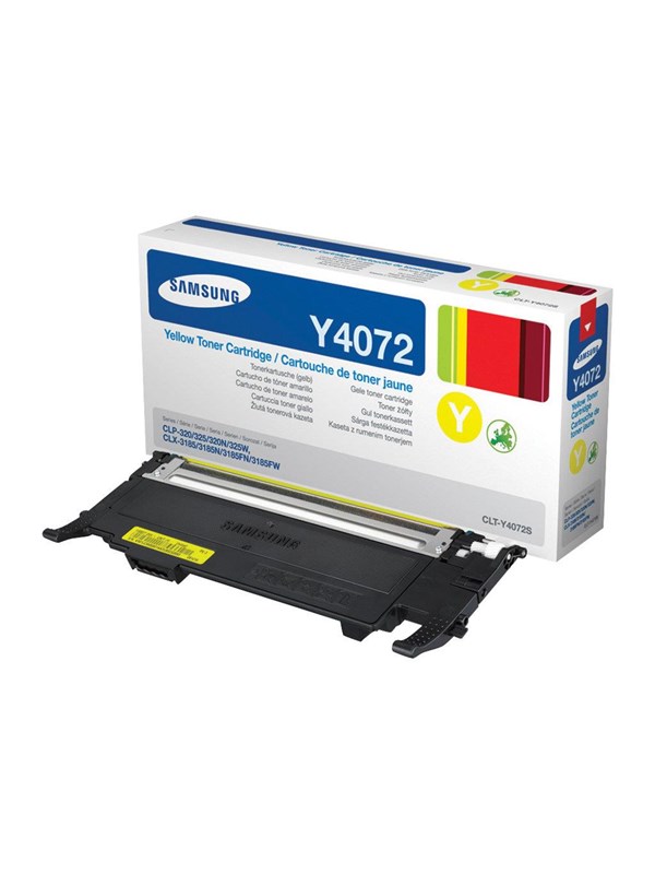 Samsung Clt Y4072s Yellow Original Toner Cartridge Tonerkassett Yellow