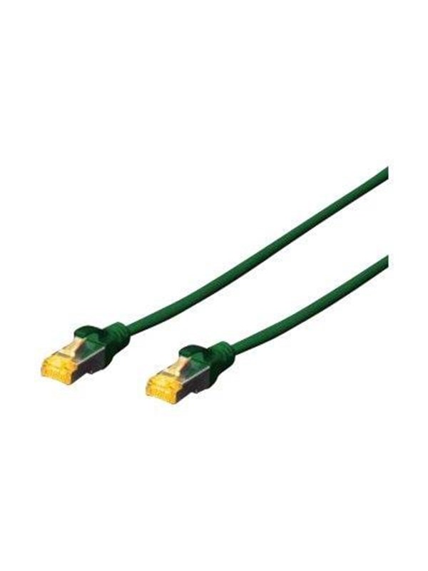 DIGITUS patch cable - 5 m - green - Grön - 5m