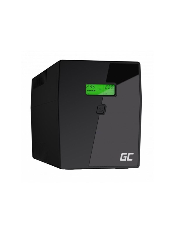 Green Cell PowerProof UPS04 - 1500VA/900W | Line-Interactive | 24V 2x9Ah