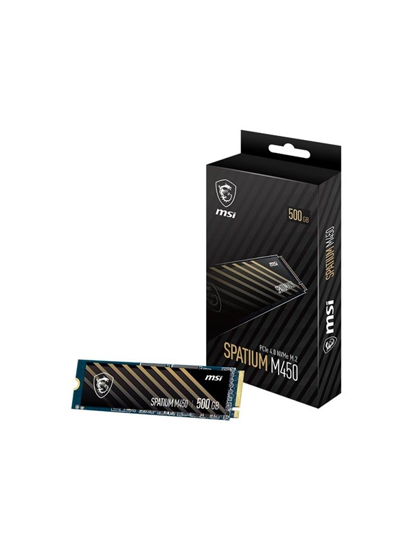 Msi Spatium M450 Pcie 4.0 Nvme M.2 500gb