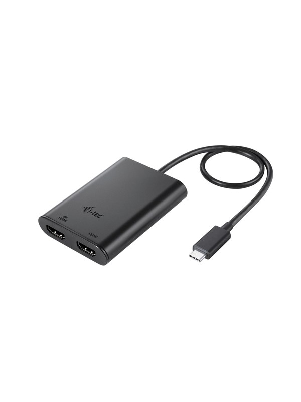 I-Tec USB-C Dual 4K/60Hz (single 8K/30Hz) HDMI Video Adapter