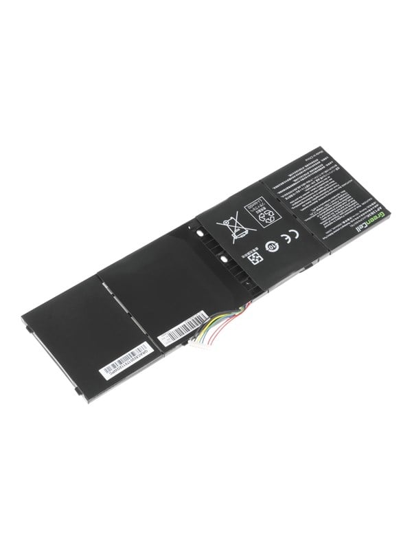 Produktfoto för Green Cell - Batteri för bärbar dator (likvärdigt med: Acer AP13B3K) - litiumpolymer - 4-cells - 3500 mAh - svart - för Acer Aspire R7, V5, V7