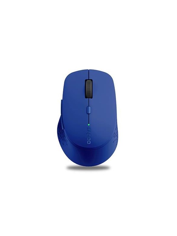RAPOO M300 - Mouse - Optic - 6 knappar - Blå