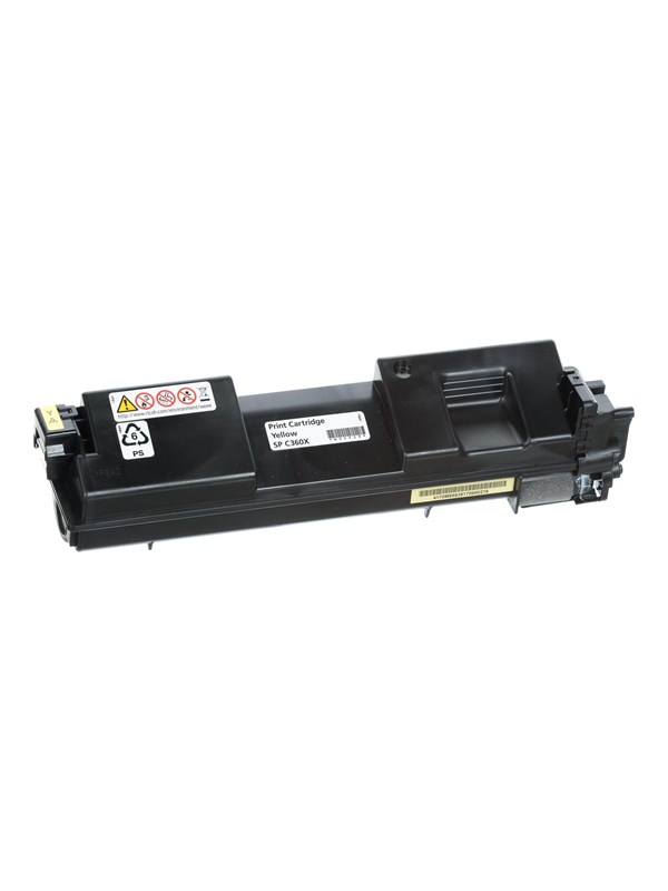 Ricoh SP C360X - yellow - original - toner cartridge