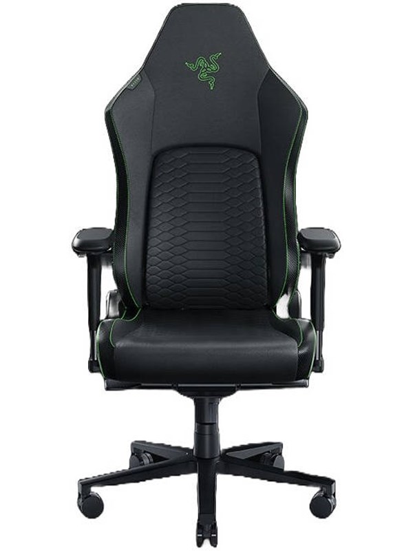 Razer Iskur V2 Green Gaming Stol Pu Skin Upp Till 130 Kg