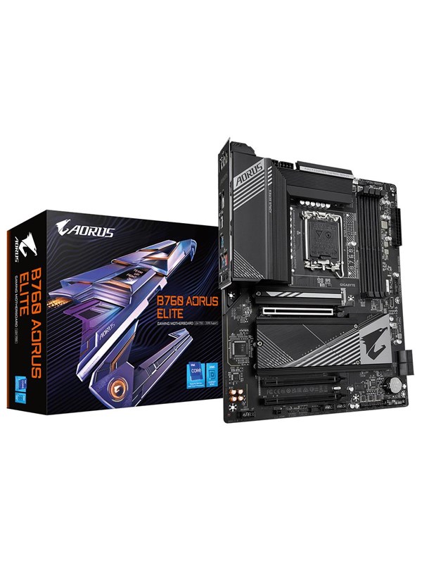 Gigabyte B760 Aorus Elite Moderkort Intel B760 Intel Lga1700 Socket Ddr5 Ram Atx