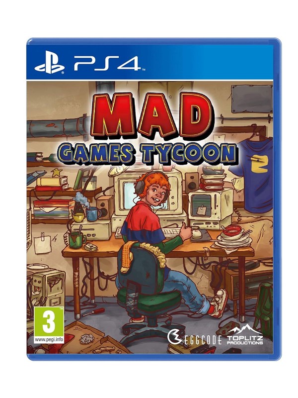 Mad Games Tycoon Sony Playstation 4 Strategi