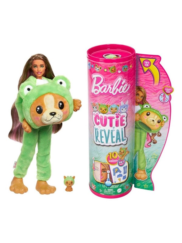 Barbie Cutie Reveal Costume Dog In Frog