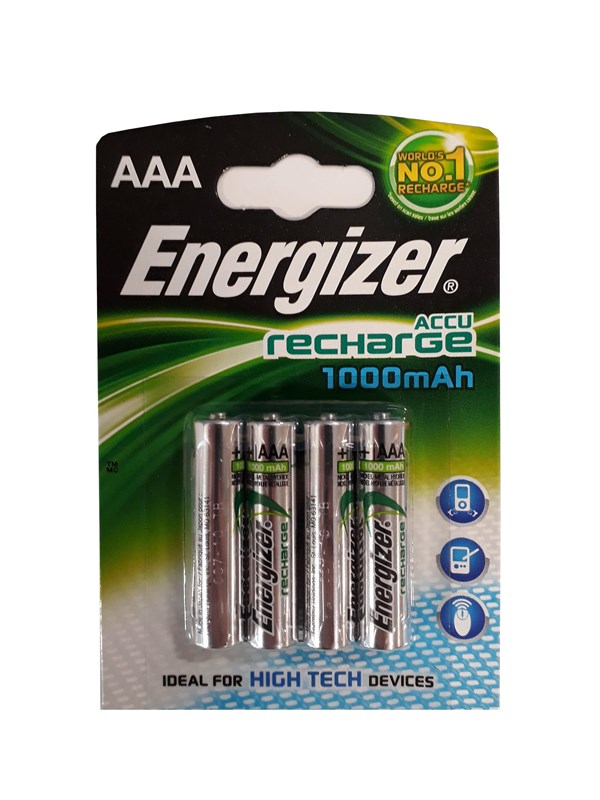Energizer HR03 battery - 4 x AAA - NiMH
