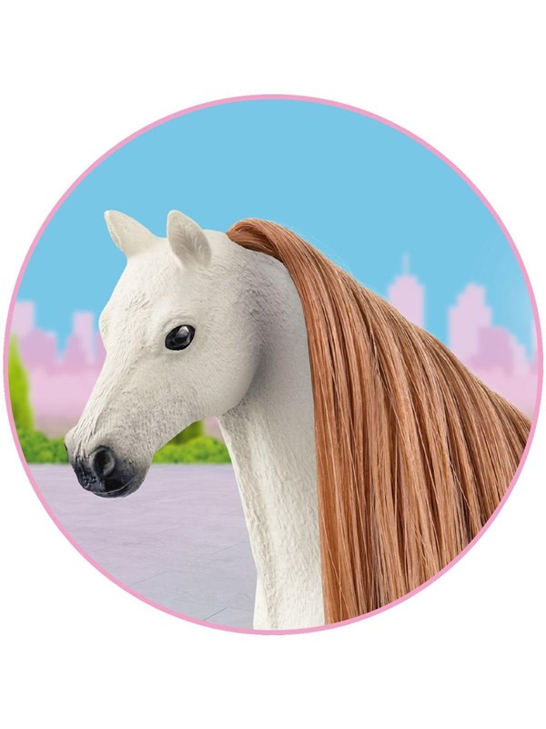 Schleich SB Hår Beauty Horses choklad