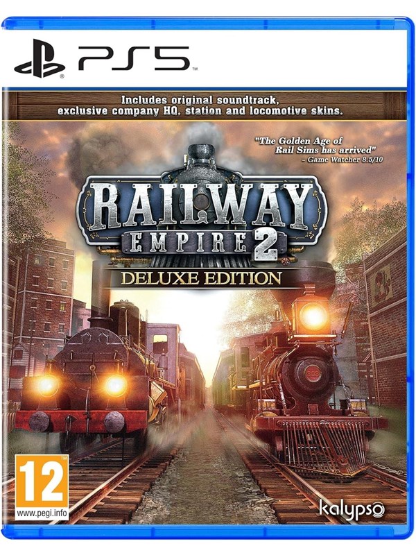 Railway Empire 2 Deluxe Edition Sony Playstation 5 Simulator