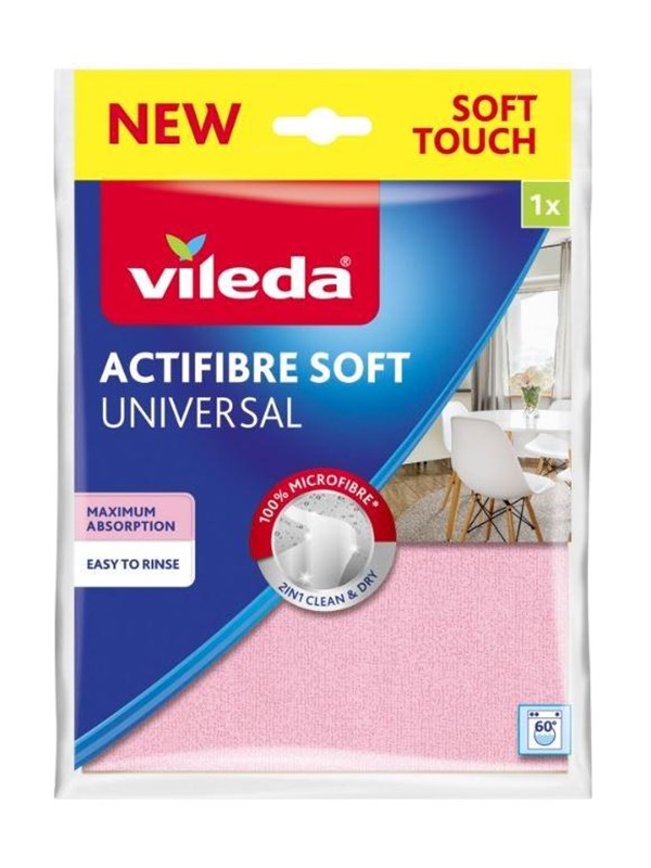 Vileda Actifibre Soft cloth 1 pcs. universal