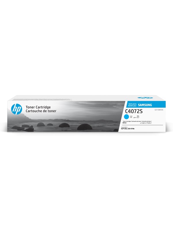 Samsung Clt C4072s Cyan Original Toner Cartridge Blackpatroner / Papper Uppsattningar Blå