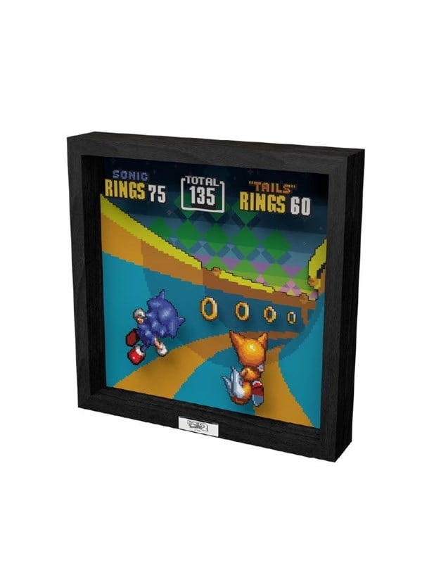 Pixel Frames - Sonic the Hedgehog 2: Special Stage - Bild
