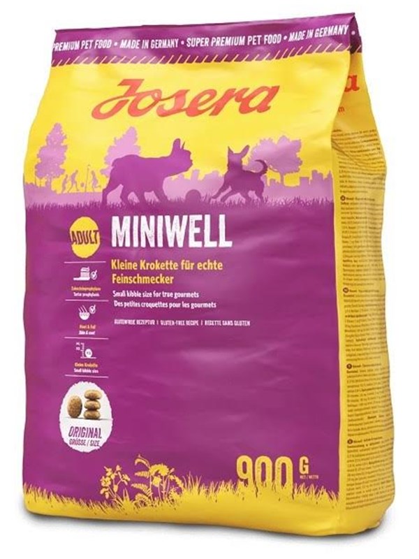 JOSERA Miniwell Adult Dry Dog Food 900g