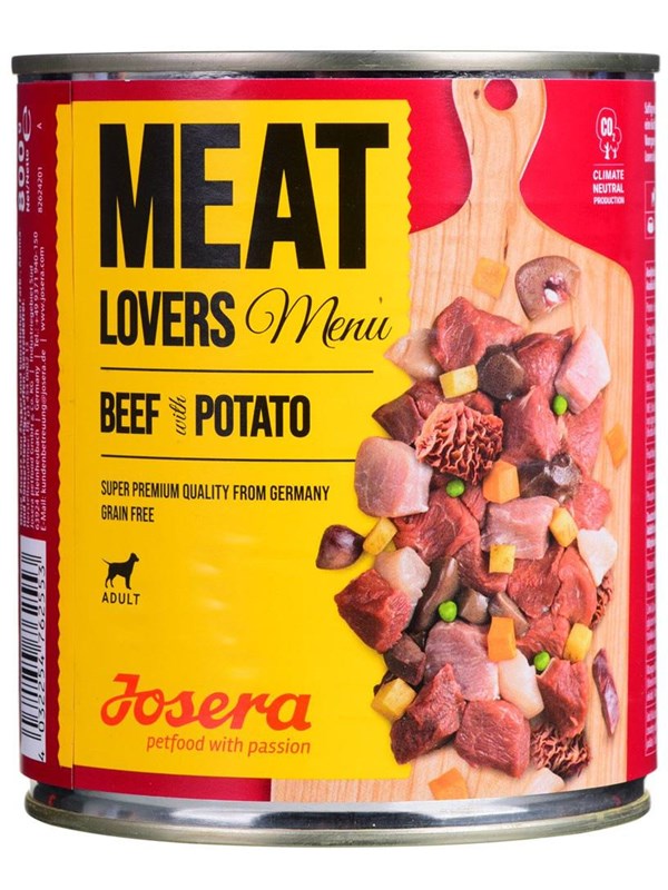 JOSERA Meatlovers Menu Beef &amp; Potato 800g