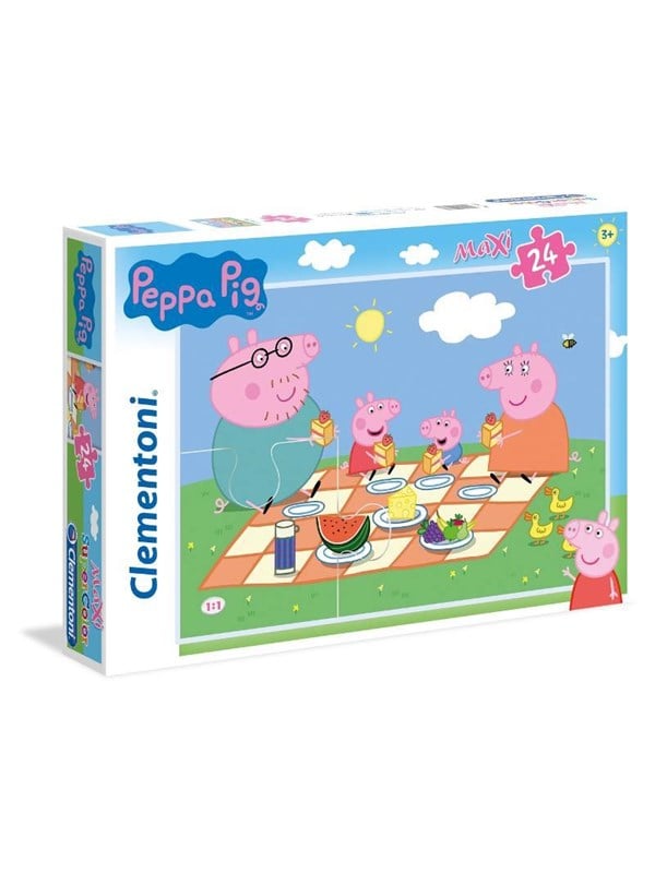 Clementoni Maxi Puzzle Peppa Pig 24st. Golv