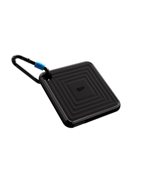 Silicon Power Pc60 Portable Ssd 512gb Svart Extern Ssd Usb 3.2 Gen 2