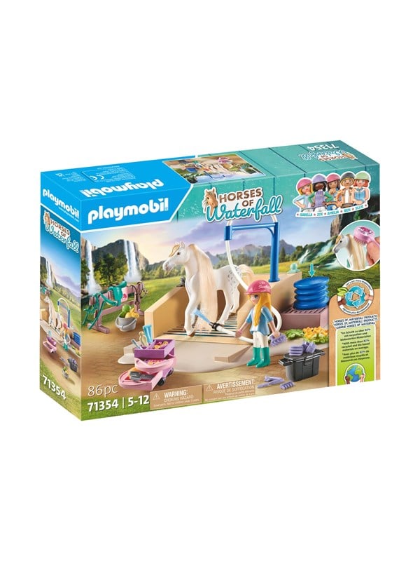 Playmobil Horses of Waterfall - Hovslagare Ben och Achilles