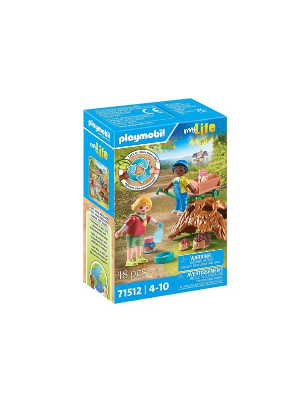 Playmobil My Life - Skötsel av igelkottsfamiljen