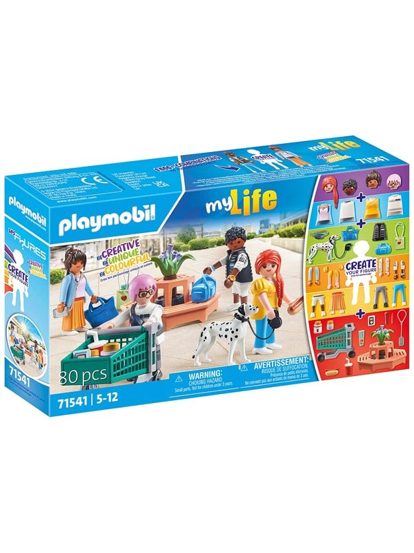 Playmobil My Life - Mina figurer shopping