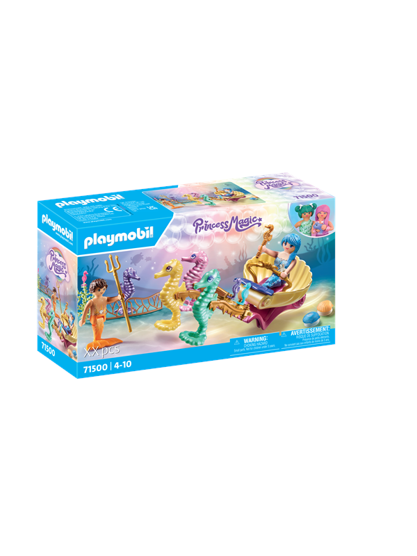 Playmobil Fantasi &amp; Magi - Sjöjungfru sjöhästvagn