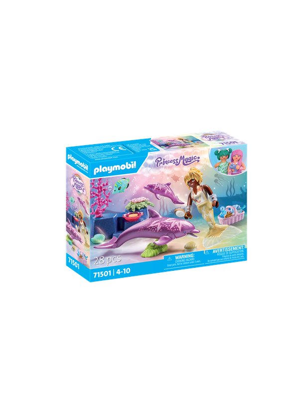 Playmobil Fantasi &amp; Magi - Sjöjungfru med delfiner