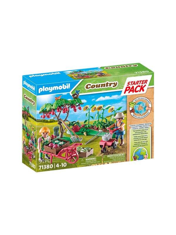 Playmobil StarterPack - Starter Pack Grönsaksträdgård på bondgård