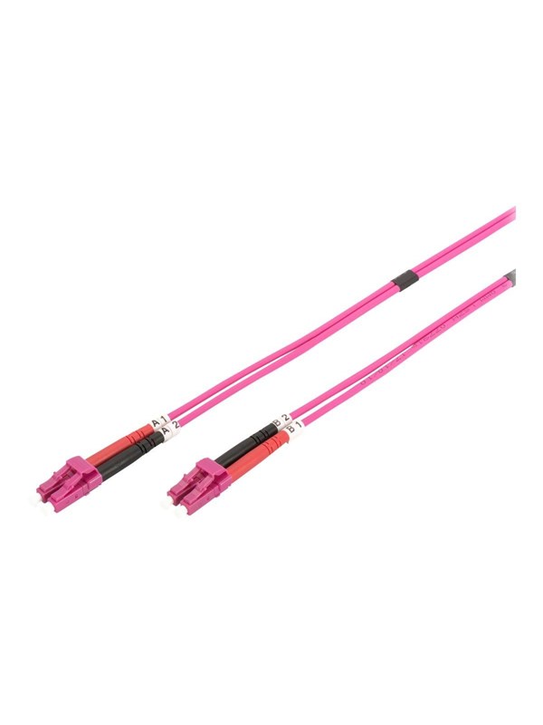 DIGITUS patch cable - 10 m - RAL 4003 - Rosa - 10m