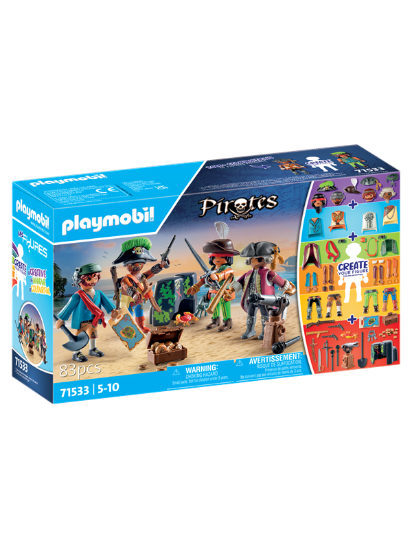 Playmobil Set med piratfigurer
