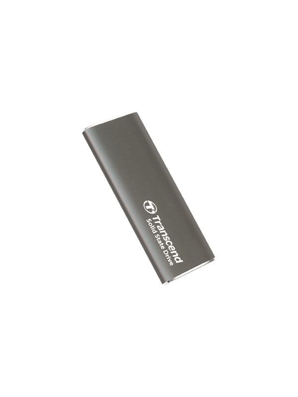 Transcend ESD265C SSD - 2TB - Grå - Extern SSD - USB 3.2 Gen 2