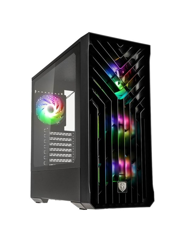 Kolink Unity Cascade ARGB - Chassi - Miditower - Svart - Köp för SEK 619 - Spara 39%
