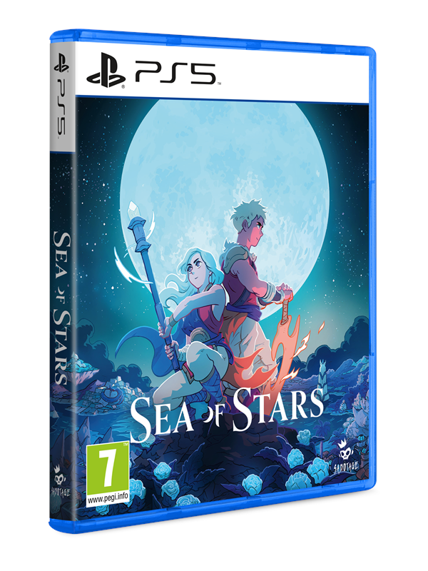 Sea Of Stars Sony Playstation 5 Rpg