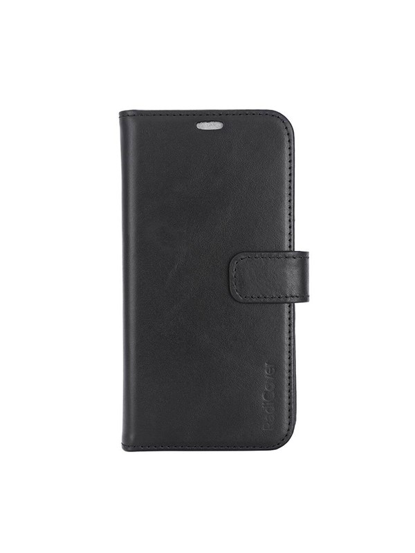 Radicover Wallet Case 2in1 Anti Radiation Leather MagS Black - iPhone 15