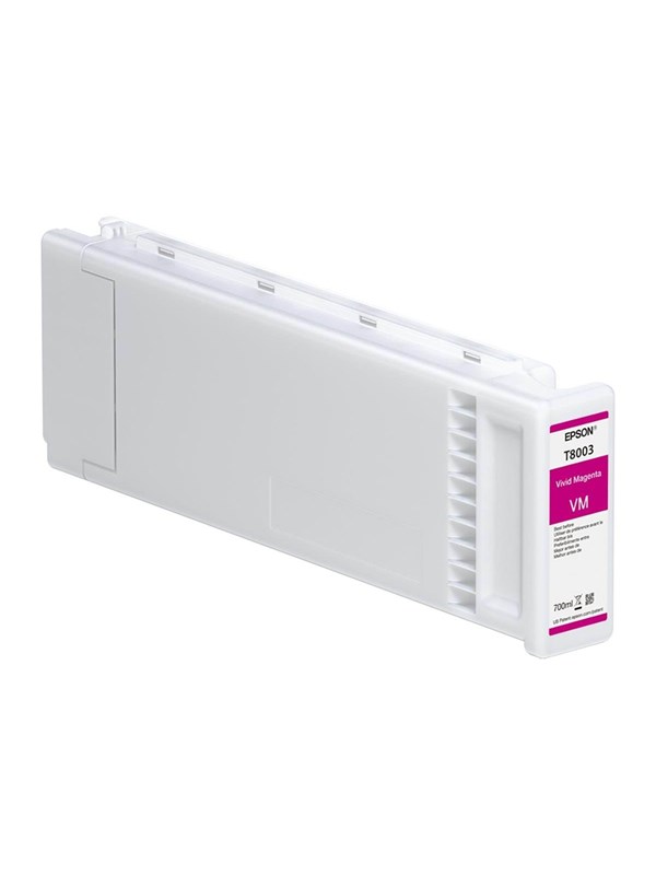 Epson T8003 - vivid magenta - original - ink cartridge