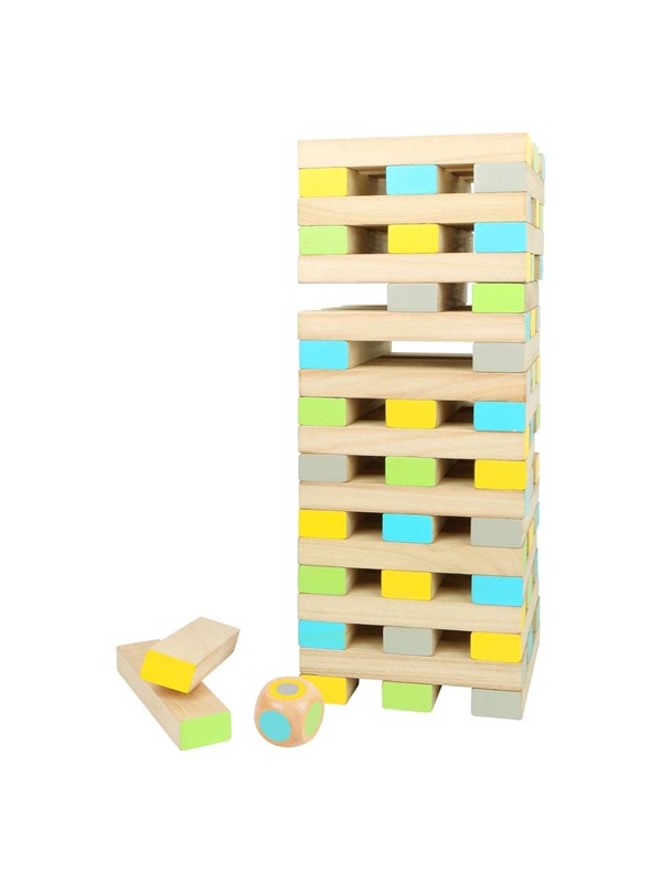 Small Foot - Wooden Wobble Tower Balance Game XXL