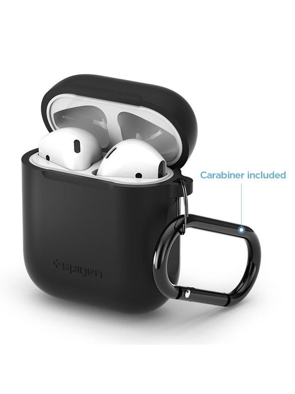 Spigen Silicone case - black - AirPods 1/2019