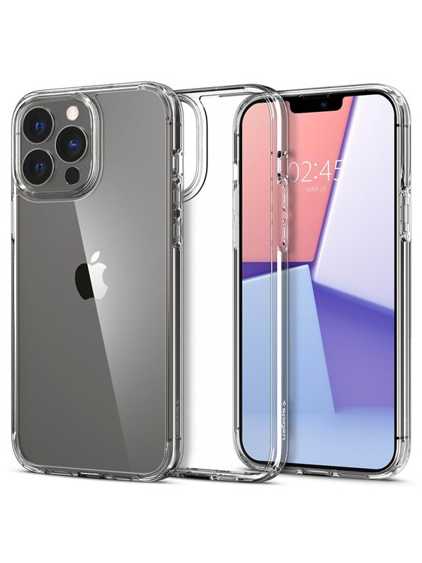 Spigen Crystal Hybrid - crystal clear - iPhone 13 Pro Max