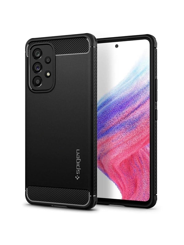 Spigen Rugged Armor - black - Samsung Galaxy A53 5G