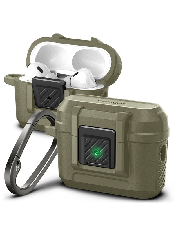 Spigen Lock Fit - vintage khaki - AirPods Pro 2