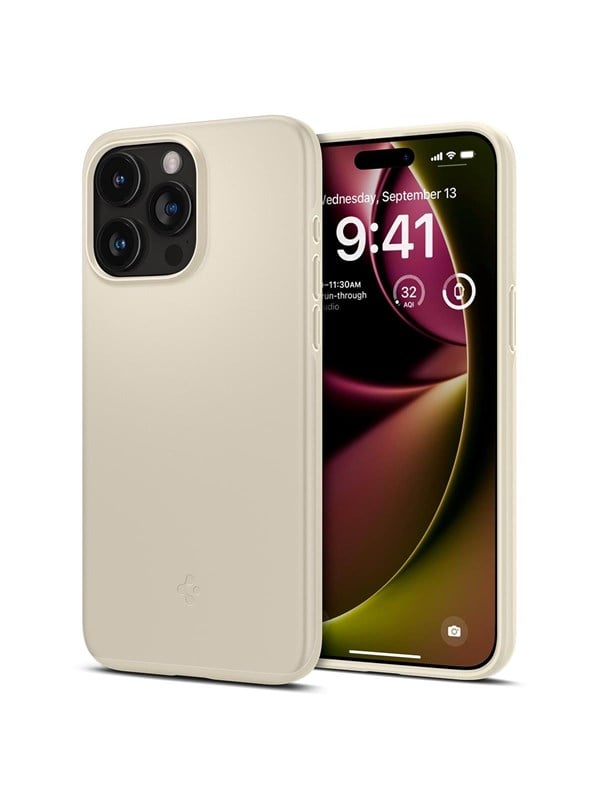 Spigen Thin Fit - mute beige - iPhone 15 Pro