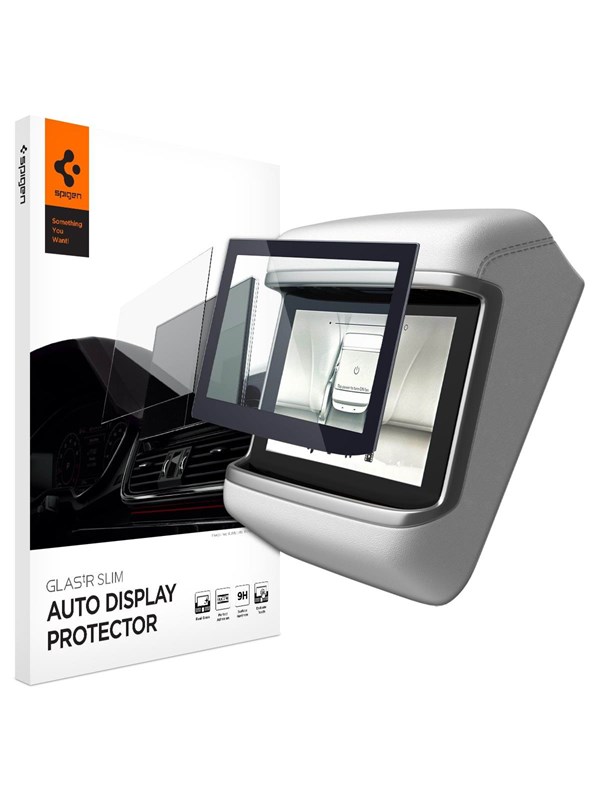 Produktfoto för Spigen Tesla Glass.tR Slim Screen Protector crystal clear - Model X(2022)/S(2021) 8"