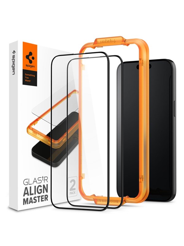Produktfoto för Spigen GLAS.tR AlignMaster - screen protector for mobile phone - full cover