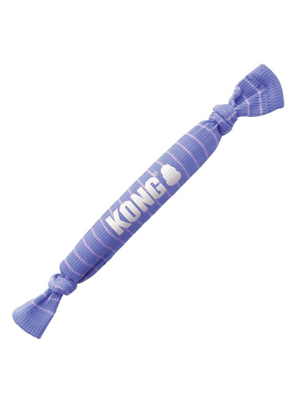 KONG Puppy Signature Crunch Rope Single - Purple