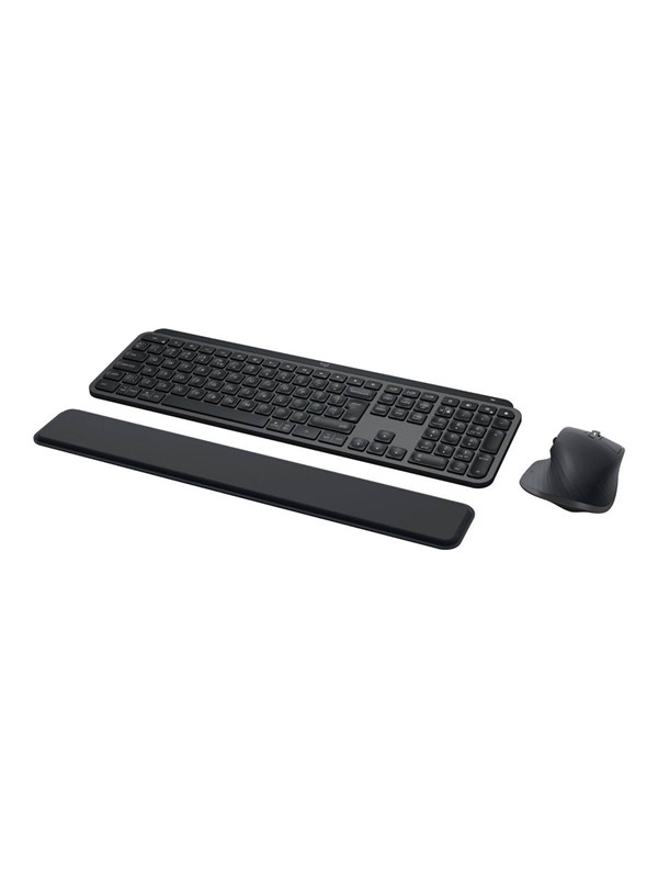 Logitech Mx Keys S Combo Tastatur & Mus Set Fransk Grå