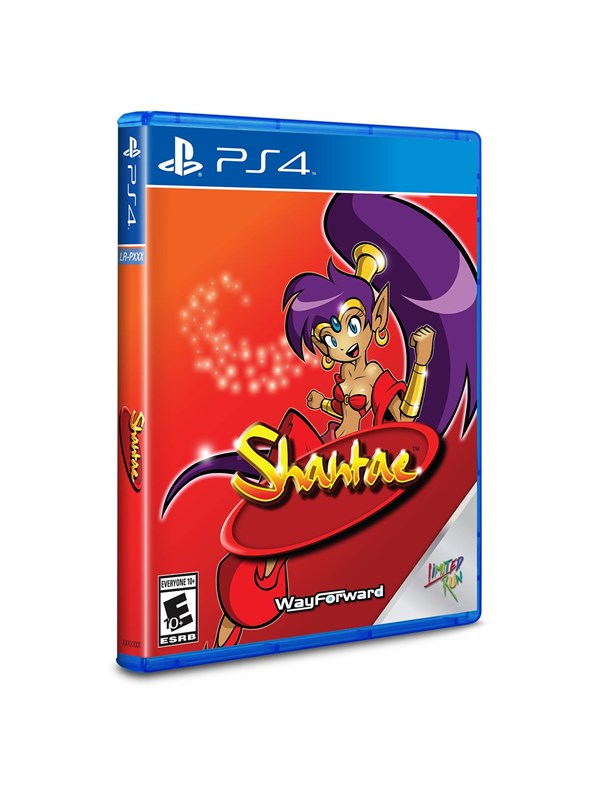 Shantae Sony Playstation 4 Plattformsspelare