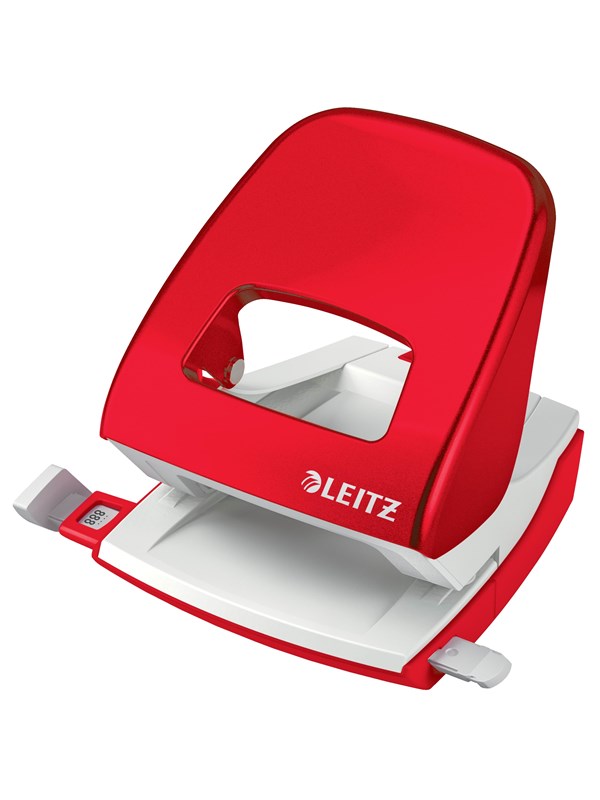 Produktfoto för Leitz NeXXt WOW - Hålslag - 30 ark / 3 mm - metall - röd