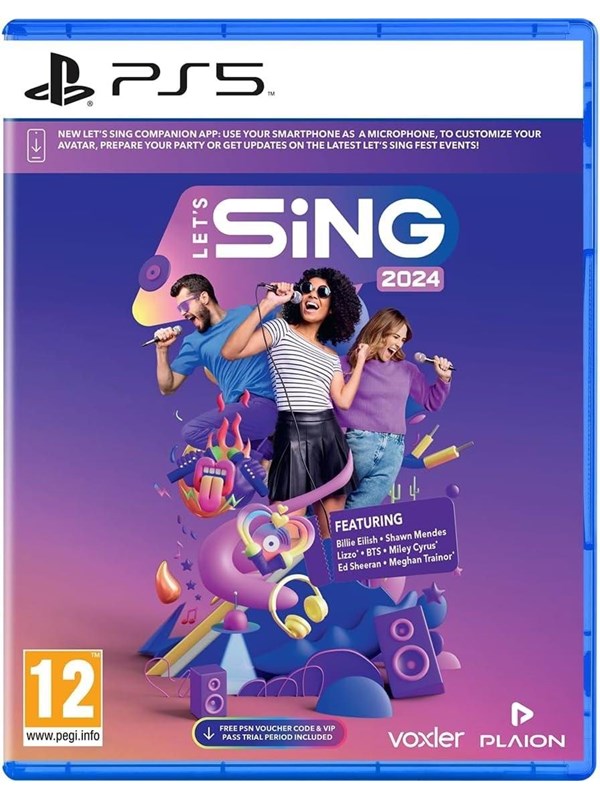 Let\'\'s Sing 2024 Sony Playstation 5 Musik