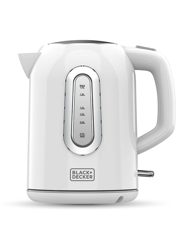 Black & Decker Vattenkokare Kettle 1.7L White - Vit - 2200 W